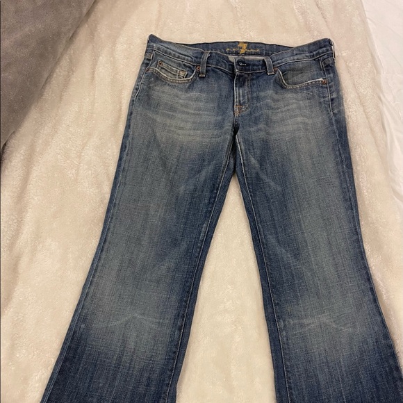 Seven For All Mankind 30” jeans - 16” inseam ✨Like New. Worn once! See all pics - Picture 1 of 14